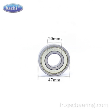 Roulement à billes de haute performance de précision 6204z de précision 6204z